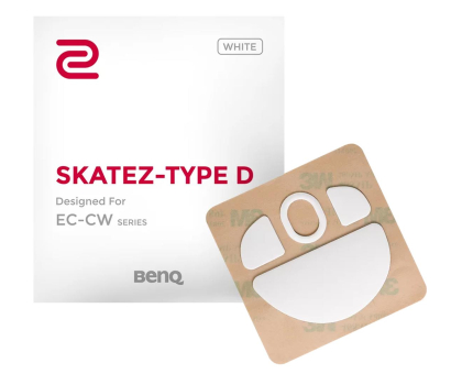Ślizgacze do myszek Zowie Skatez-Type D White